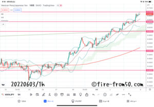 【Weekly】2022年5月30日週メキシコペソ円トレード